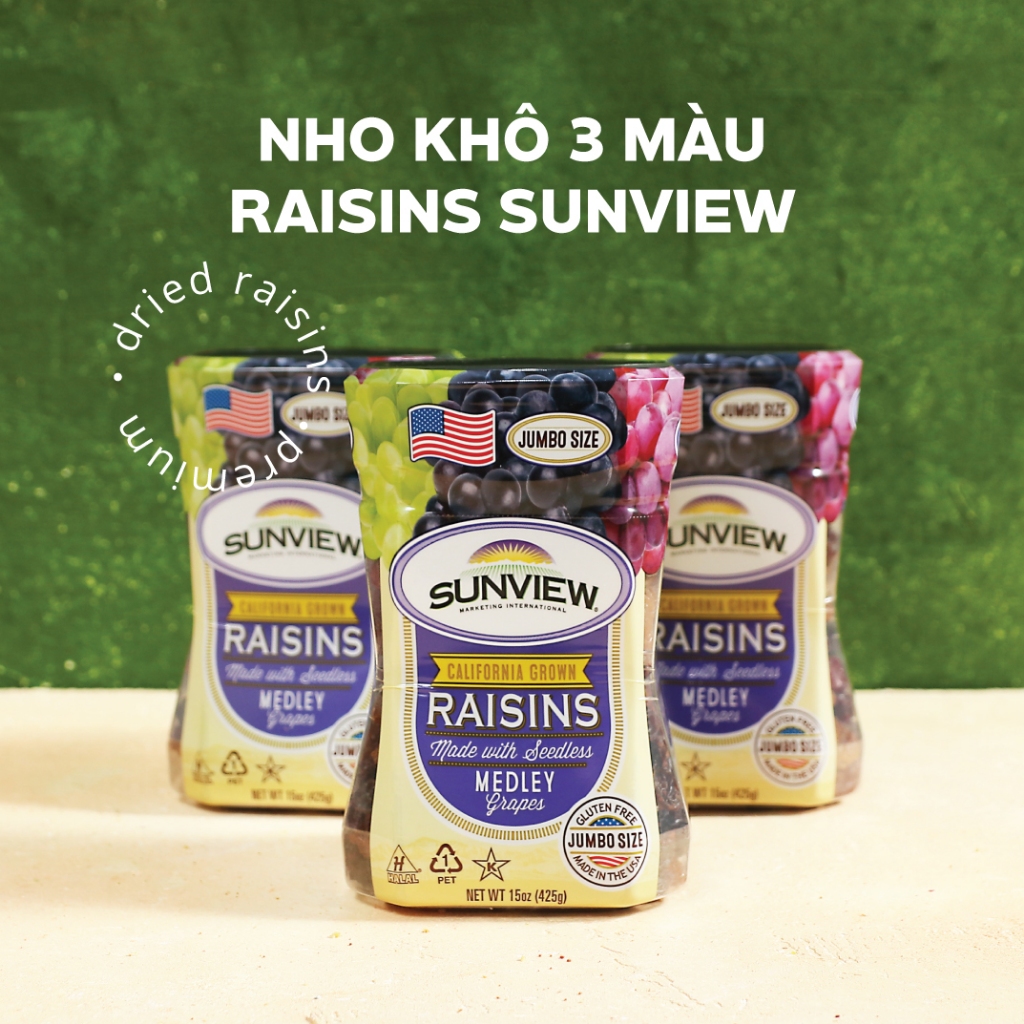 Nho Khô Sunview Raisins Va'sEco Farm