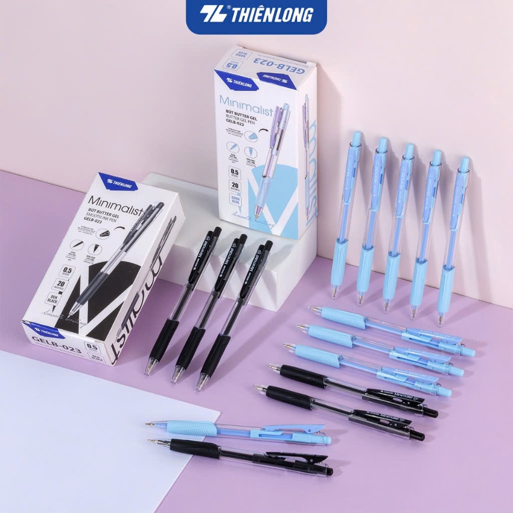 Combo 20 Bút gel B - Minimalist Butter Gel Thiên Long GELB-023