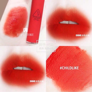 Son 3C..E Velvet #Childlike - Đỏ Cam