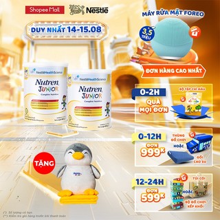 [Tặng 1 Bộ Gối Mền Chim Cánh Cụt] Combo 2 lon Sữa bột Nutren Junior 800g/lon