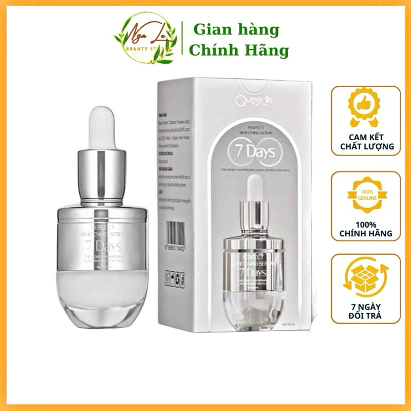 Serum Huyết Thanh 7Day Queenie Skin Chính Hãng Thẩm Thấu Nhanh