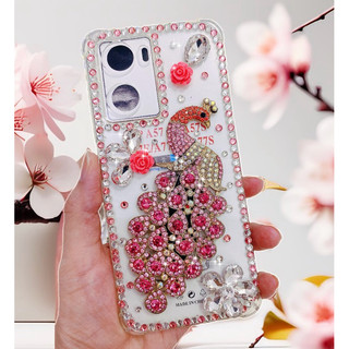 Set Trang Trí Ốp Lưng Mẫu Chim Công