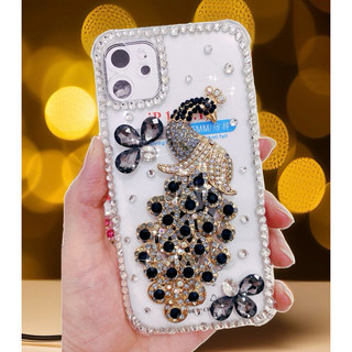 Set Trang Trí Ốp Lưng Mẫu Chim Công