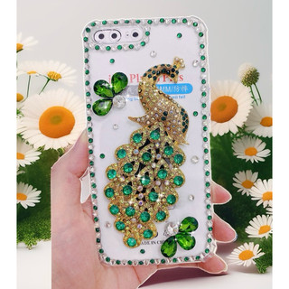 Set Trang Trí Ốp Lưng Mẫu Chim Công