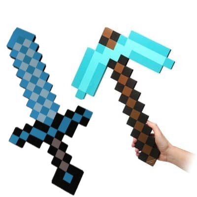 Combo Kiếm Cúp Minecraft Diamond