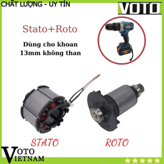 Linh kiện roto và cuộn stato thay thế cho khoan 13mm không chổi than 21v