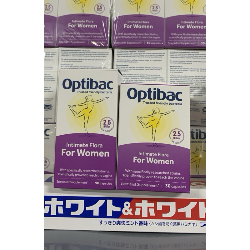 Men vi sinh Optibac tím - Vitaflora ( Optibac For Women) chuẩn nội địa UK