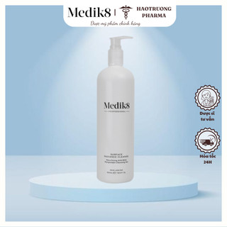 Aha/bha medik8 surface radiance cleanse - sữa rửa mặt giúp làm sạch sâu và kiểm soát mụn