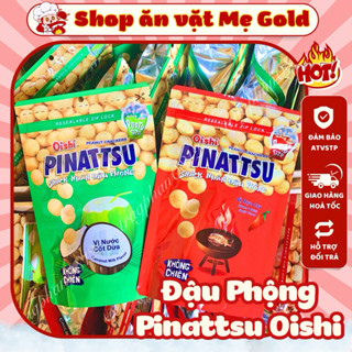 Snack nhân đậu phộng Pinattsu Oishi các vị (gói 85g)