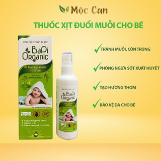 XỊT ĐUỔI MUỐI CHO BÉ BOBBER, Giúp chống muỗi và côn trùng hiệu quả, An toàn cho bé chai 100ml