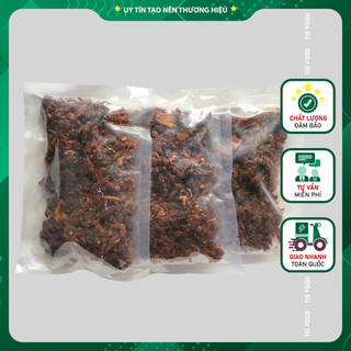 Thịt bò khô vụn lớn - khô bò vụn - túi 500g