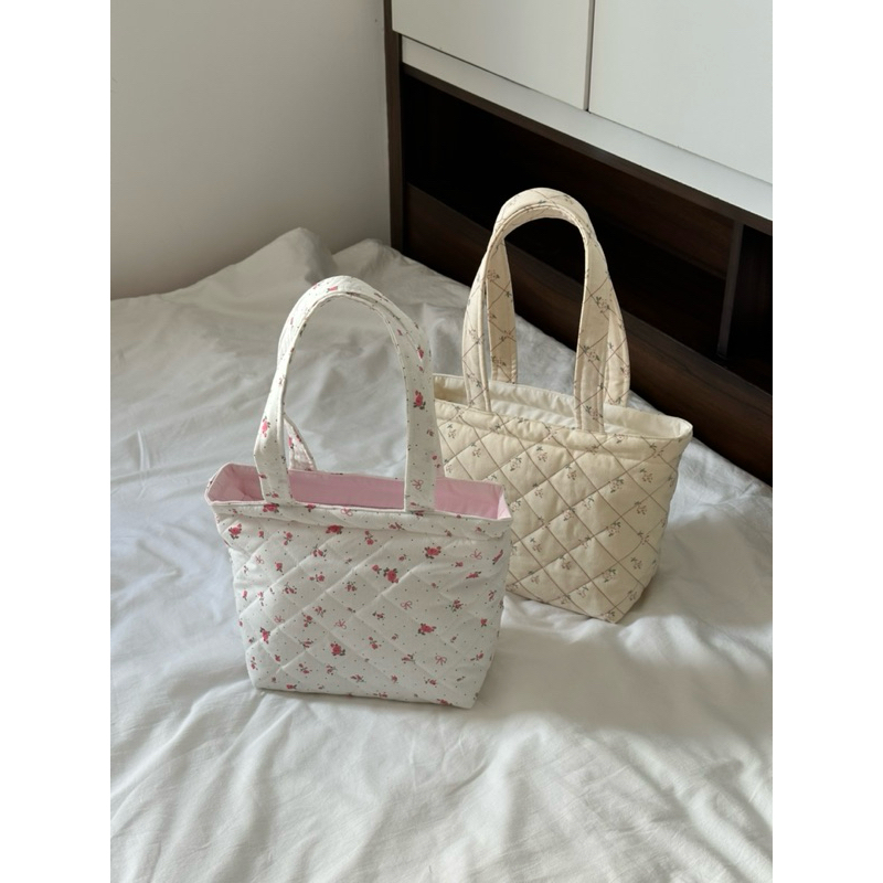 Waffle bag - Túi chần bông có dây kéo - ICHI.SG