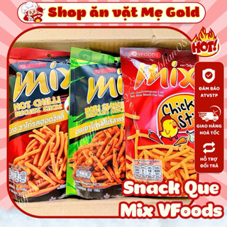 Snack tăm que Mix VFoods Thái Lan, bim Mix các vị (gói ~50g)