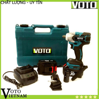 Máy siết mở bulong mở ốc Voto 2 trong 1 không than chạy từ bảo hành 6 tháng