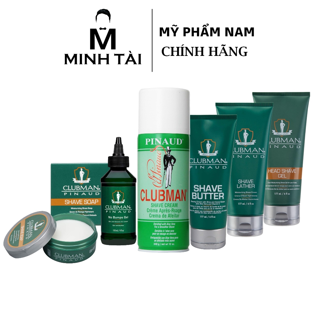 Kem cạo râu Clubman Pinaud , Sản phẩm cạo râu