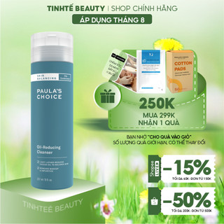 Sữa rửa mặt cân bằng độ ẩm và giảm dầu Paula's Choice Skin Balancing Oil Reducing Cleanser 237ml