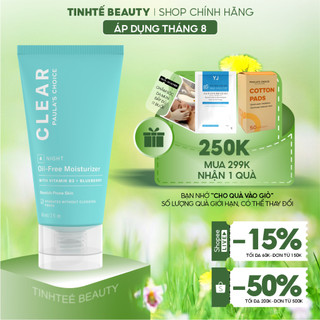 Kem dưỡng da dành cho da mụn Paula's Choice Clear Oil Free Moisturizer 15ml/60ml