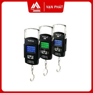 Cân điện tử cầm tay mini chính hãng nhỏ gọn cân câu cá bỏ túi tiện lợi 50 kg .