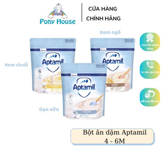 Bột Ăn Dặm Aptamil Anh Tháng Vị Gạo Sữa- Chuối- Ngô Cho Bé Từ 4-6 Tháng Date 2025