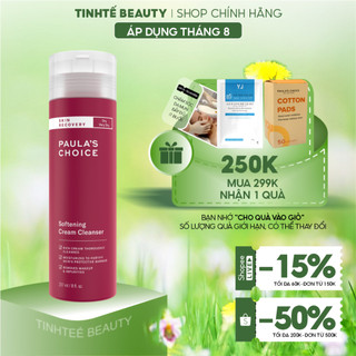 Sữa rửa mặt phục hồi và làm mềm da nhạy cảm Paula's Choice Skin Recovery Softening Cream Cleanser 237ml