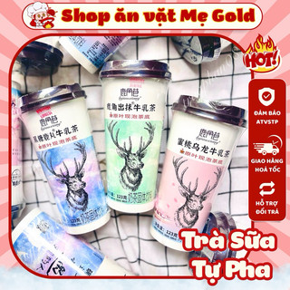 Trà sữa sừng hươu The Alley, trà sữa tự pha các vị (cốc 123g)