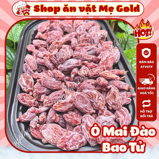 Ô mai đào bao tử xí muội chua ngọt không hạt (500g)