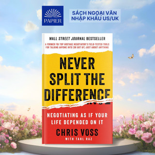 Sách - Never Split the Difference