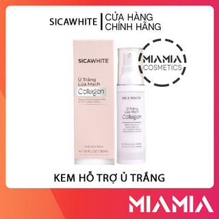  Kem Ủ Trắng Lúa Mạch Sica - Kem Ủ Trắng Da Mặt Lúa Mạch Collagen Sica White 30ml Chính Hãng 