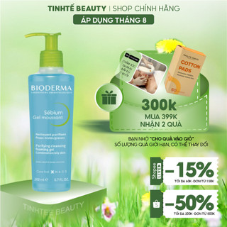 Sữa rửa mặt ngăn ngừa mụn Bioderma Sébium Gel Moussant 200ml