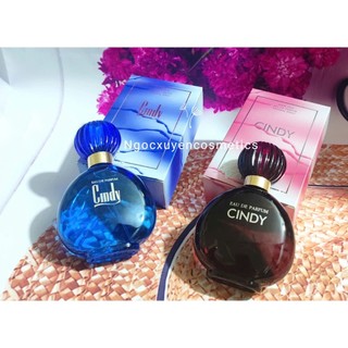Nước hoa cindy hồng tím 90ml- hàng chính hãng