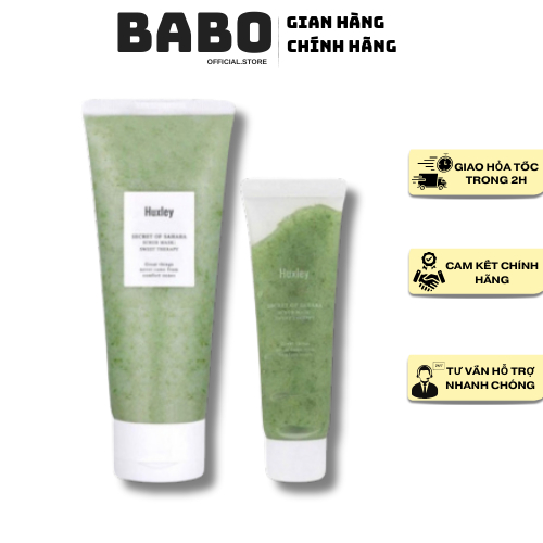 Tẩy Da Chết Huxley Secret Of Sahara Scrub Mask Tẩy Tế Bào Chết Nhẹ Nhàng Sạch Da 30g - 120g - Mustel