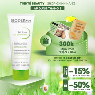 Gel tẩy tế bào chết làm mịn da Bioderma Sebium Gel Gommant - 100ml