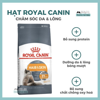 [2kg] Hạt Cho Mèo Trưởng Thành (Adult) Royal Canin Hair & Skin