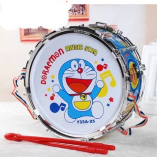 Đồ chơi trống doraemon - trống màu cỡ lớn 22cm dành cho bé