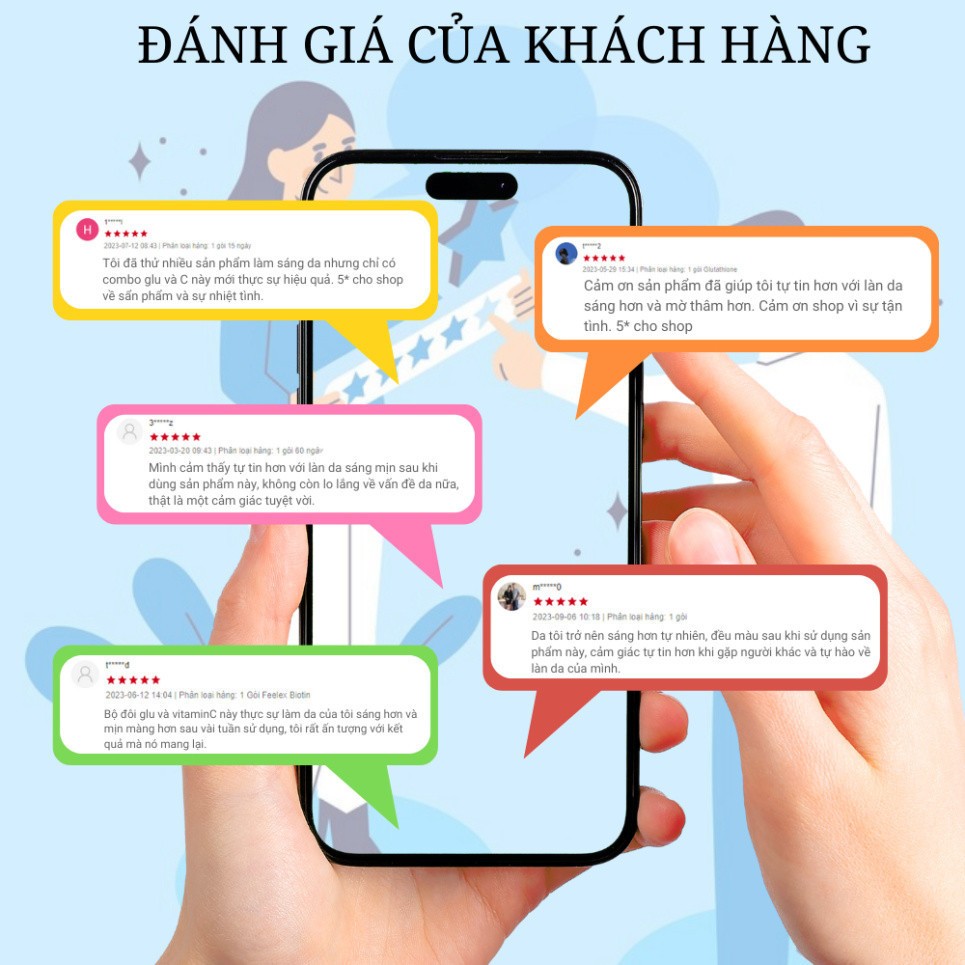 Combo viên uống VTM Vitamin C và Glutathione làm trắng da, đẹp da, mờ thâm tăng cường sức đề kháng