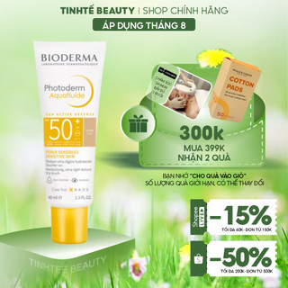 Kem chống nắng giảm bóng nhờn cho mọi loại da Bioderma Photoderm MAX Aquafluide SPF 50+  40ml (có màu)