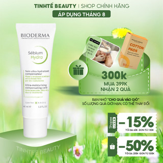 Kem dưỡng ẩm cho da mụn nặng Bioderma Sébium Hydra 40ml