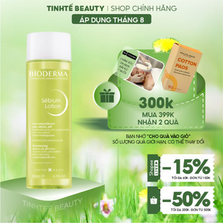 Toner ngăn ngừa bít tắc lỗ chân lông Bioderma Sebium Lotion - 200ml