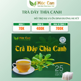 Trà Dây Thìa Canh Mộc Can hạ đường huyết, ngưng biến chứng tiểu đường, hỗ trợ ổn định đường huyết