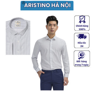 (XẢ 38-42-43) Áo sơ mi nam dài tay ARISTINO sợi sồi mềm mát from slim ALS54808