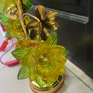 ĐÈN THỜ HOA SEN 3 tầng 50cm ( 1 đôi )