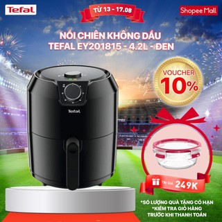 [Mã ELBSJBP07 giảm 12% đơn 500K] Nồi chiên không dầu Tefal EY201815 - 4.2L - đen