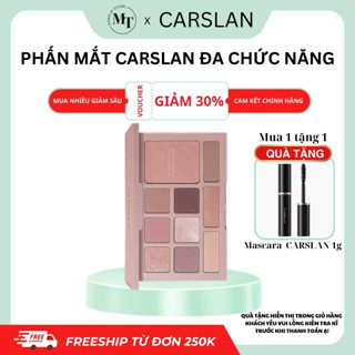Bảng Phấn Mắt Carslan 10 Màu Đa Năng Phấn Má Hồng Phấn Bắt Sáng Tạo Khối tiện lợi | MT MAKEUP STORE