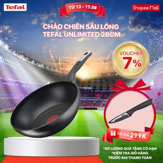 Chảo chiên sâu lồng Tefal Unlimited 28cm