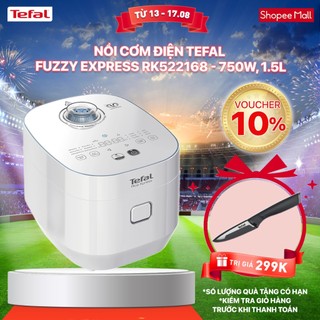 [Mã ELBSJBP07 giảm 12% đơn 500K] Nồi cơm điện Tefal Fuzzy Express RK522168 - 750W, 1.5L