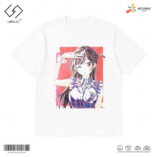 Áo thun Unisex Rent A Girlfriend Chizuru Art Cotton 100% ngắn tay