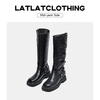 [ TĂNG 1 SIZE - HOẢ TỐC 2H ] Bốt đùi cổ cao 32cm đế cao 3cm, chất liệu cao cấp, đứng form, ôm dáng - latlatclothing