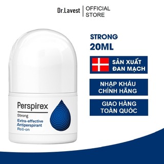 Lăn khử mùi perspirex strong 20ml cho người nặng mùi và nhiều mồ hôi
