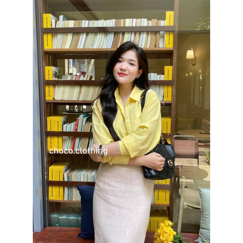 (Hàng có sẵn) ÁO SOMI NỮ TAY DÀI Form rộng phong cách Hàn Quốc trẻ trung ZR | BigBuy360 - bigbuy360.vn