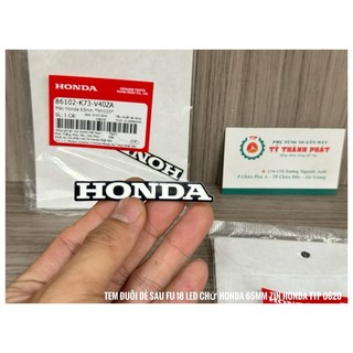 Tem honda đuôi dè sau future 2018 - 2022 led chử 65mm